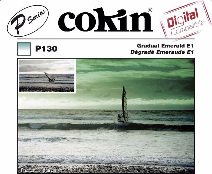 Produktbild Cokin Filter P130 Verlauf smaragd 1 (84 mm, ND- / Grauverlauffilter)