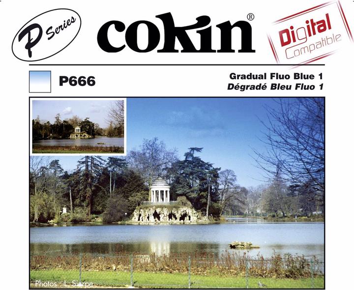 Actual product image Cokin Filter P666 gradient fluo 1 (82 mm, Graduated neutral density filter)