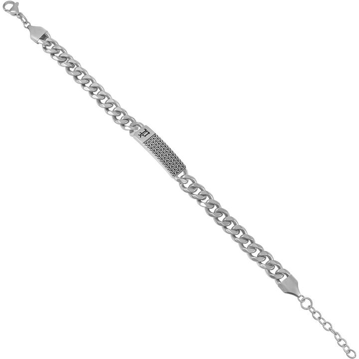 Actual product image Police Chainmale Armband (19 cm, Stainless steel)