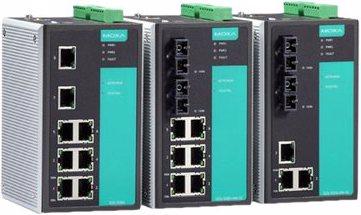 Actual product image Moxa EtherDevice Switch EDS-505A-T - Switch - managed (5 ports)