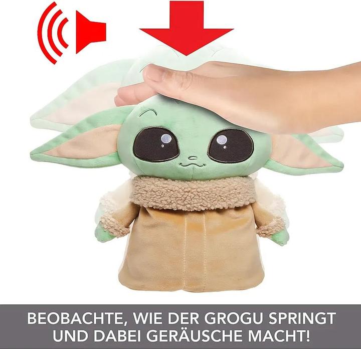 Produktbild Star Wars Mandalorian Jumping Grogu Feature Plush (25.40 cm)