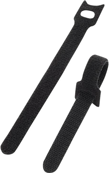 Image du produit Basetech Collier de serrage auto-agrippant (L x l) 150 mm x 13 mm noir STD-150 1 (Serre-câbles velcro, 150 mm, 10 pcs)