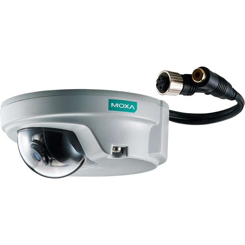 Moxa VPORT P06-1MP-M12-CAM80-T - IP-Sicherheitskamera - Indoor - Verkabelt - Auto - U, Netzwerkadapter, Weiss