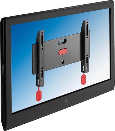 Image du produit Physix PHW-100S, support mural fixe pour TVs jusqu'à 26 (Mur, 15 kg, 19" - 37")