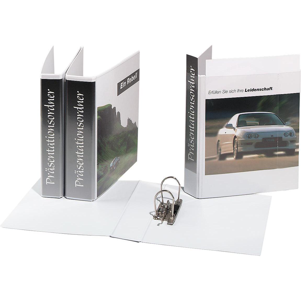 Thumbnail - Eichner, Ordner, Präsentationsordner, A4, Rückenbreite 55 oder 80 mm, PVC (A4, 80 mm, 10 x)