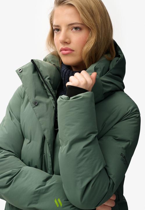 Actual product image Superdry Women's long Puffer jacket (L)