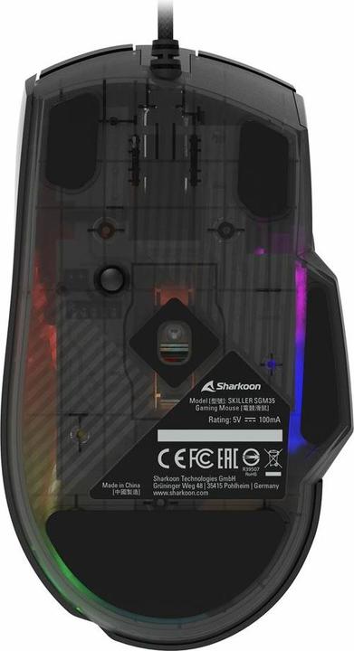 Image du produit Sharkoon SKILLER SGM35 Noir (Filaire)