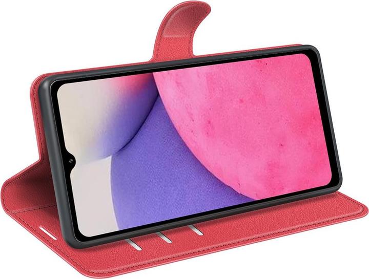 Image du produit Cover-Discount Galaxy A33 5G - Étui en cuir rouge (Samsung Galaxy A33 5G)