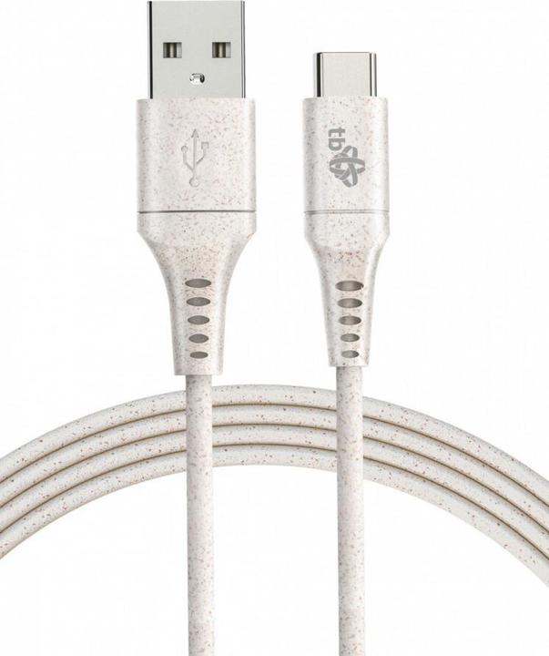 Actual product image Eco friendly USB A 2.0 - USB C cable (1 m)