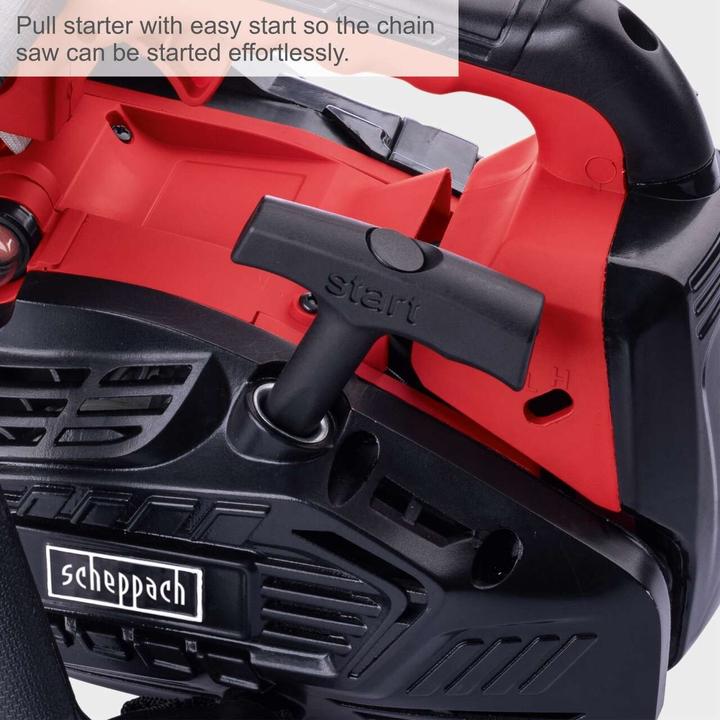 Produktbild Scheppach 5910126903 Benzin-Kettensäge PCS26 25.4cc (Benzin Kettensäge)