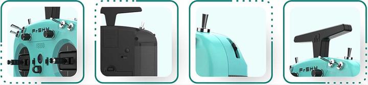 Produktbild FrSky TWIN X14S Sender 2,4Ghz Schwarz ohne Akku, ohne Ständerhalter, ohne EVA-Bag