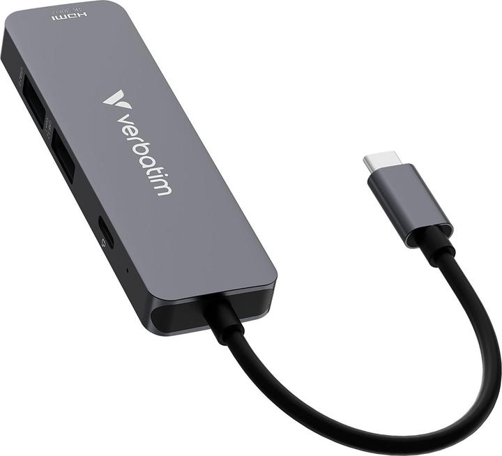 Actual product image Verbatim Hub USB-C Multiport 4port (USB-C, 4 ports)