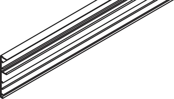 HAWA Cache à clipser 27685 pour rail 2000 mm