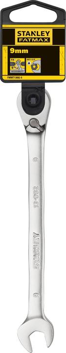 Actual product image Stanley Ratchet ring spanner (9 mm)