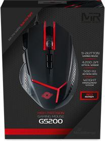 MediaRange Wired gaming mouse with adjustable weights (Cable)