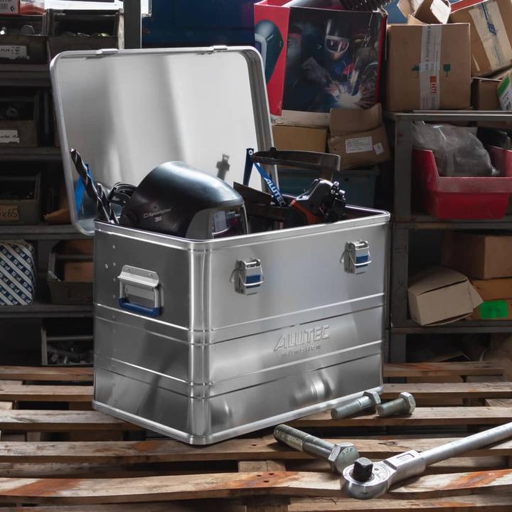Productafbeelding Alutec Transportbox COMFORT Aluminium (L x B H) 280 215 150 mm (28 x 21,5 x 15 cm, 6 l)