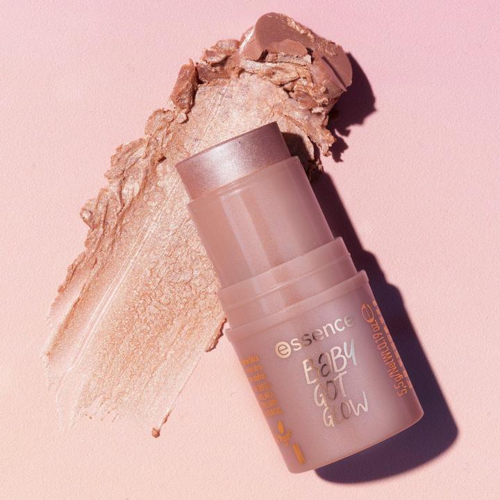 Produktbild essence BABY GOT GLOW highlighter stick (20 Rosy Glaze, Highlighter, 5.50 g)
