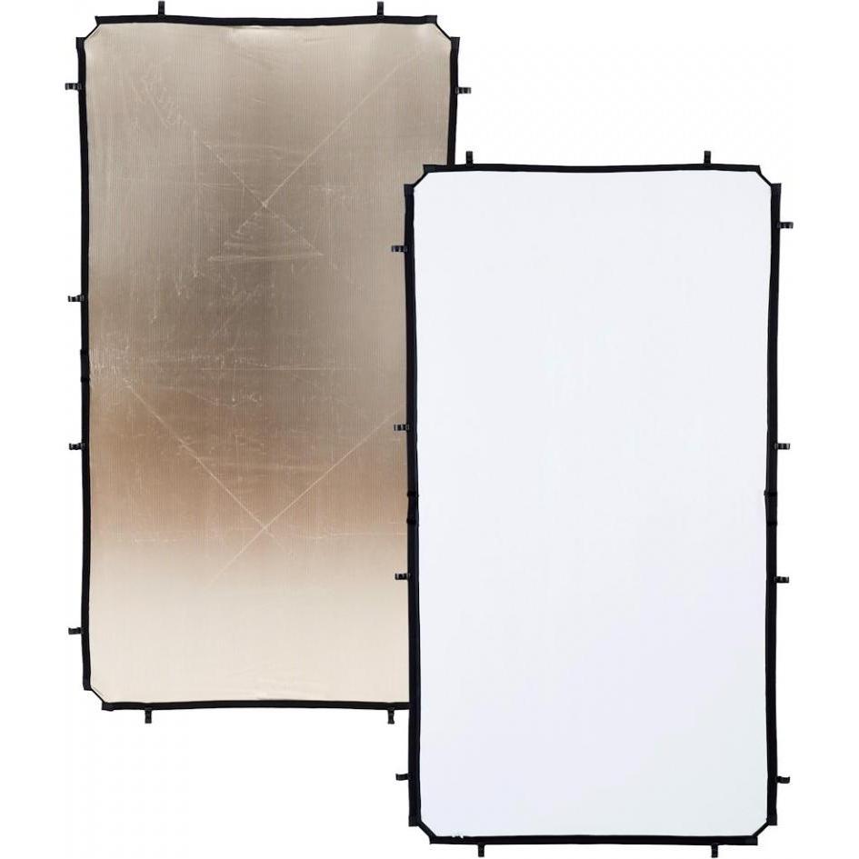 Lastolite Skylite Rapid Cover Medium (200 cm), Fondale fotografico, Oro, Bianco