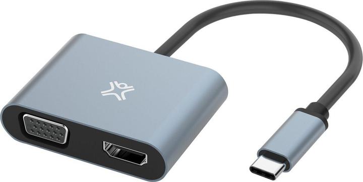 Produktbild XtremeMac Type-C to HDMI & VGA Adapter (HDMI, VGA)