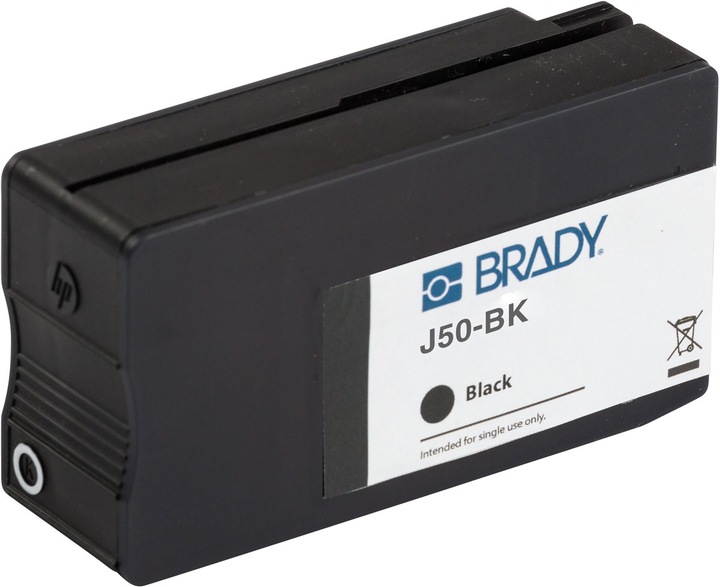 Image du produit Brady J50-BK - Encre à base de pigments - noir - - BradyJet J5000 - 101,6