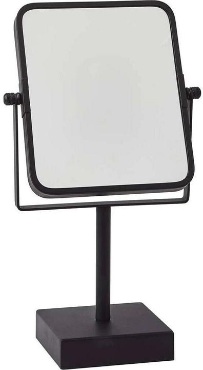 Aquanova Kosmetikspiegel Dax Schwarz matt, Vergrösserung: 3 ×