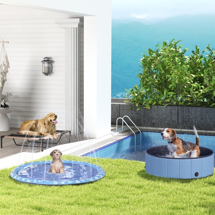 Produktbild PawHut Hunde Liegeplatz inklusive Tragetasche (Hund)