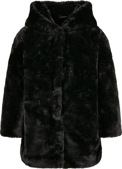 Urban Classics Girls Hooded Teddy Coat (110, 116)