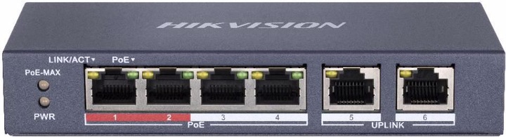 Immagine prodotto Hikvision DS-3E0106P-E/M (6 Porti)