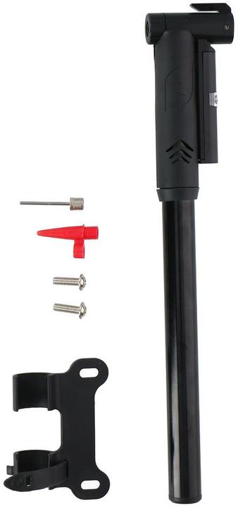 Actual product image Dunlop Bicycle pump with pressure indicator