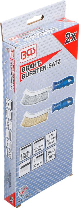 Actual product image BGS Wire brush set