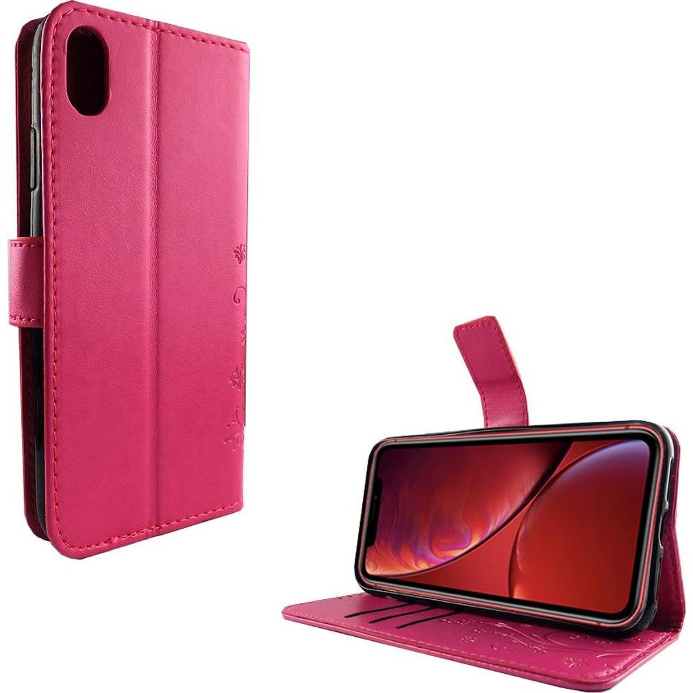 König Design Hülle Handy Schutz für Apple iPhone XR Case Cover Tasche Wallet Etui Handyhülle (Apple iPhone XR), Smartpho...