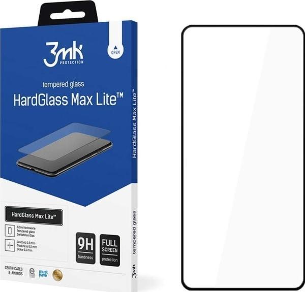 Productafbeelding 3MK Hardglass Max Lite Scherm Beschermer (1 Stuk, Samsung Galaxy S22 5G)