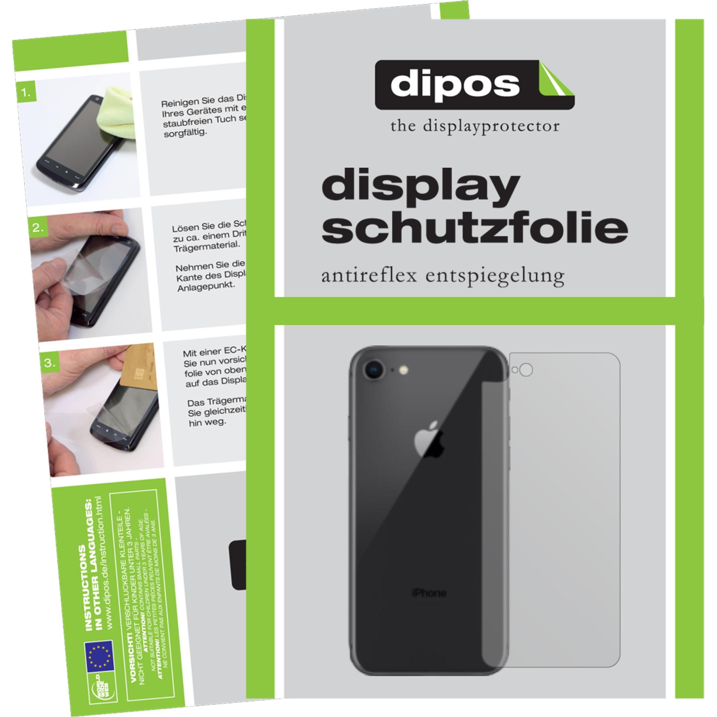 Thumbnail - Dipos Displayschutzfolie Antireflex (6 Stück, Apple iPhone SE (2nd Gen), Apple iPhone SE (3rd Gen)), Smartphone Schutzfo...
