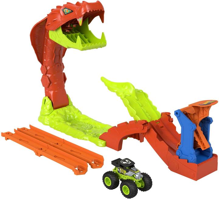 Image du produit Mattel Hot Wheels Monster Trucks Gigantische Schlangenjagd