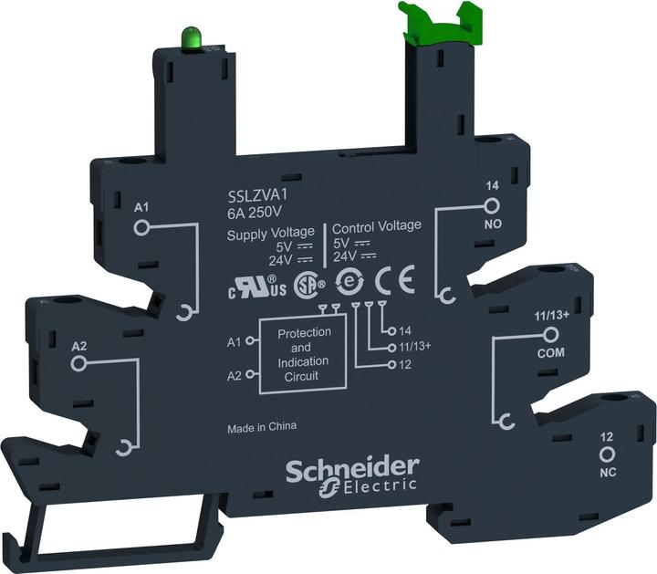 Actual product image Schneider Electric Socket for solid state relay SSL, SSLZRA1 (Relay socket)