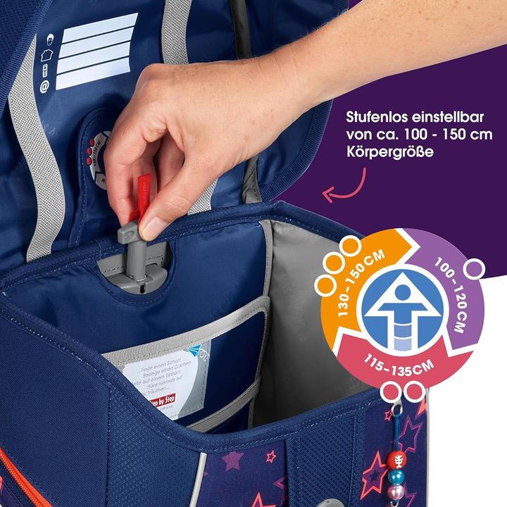 Actual product image Step by Step satchel set SPACE SHINE "Pegasus Night Nuala" 5 pieces (20 l)