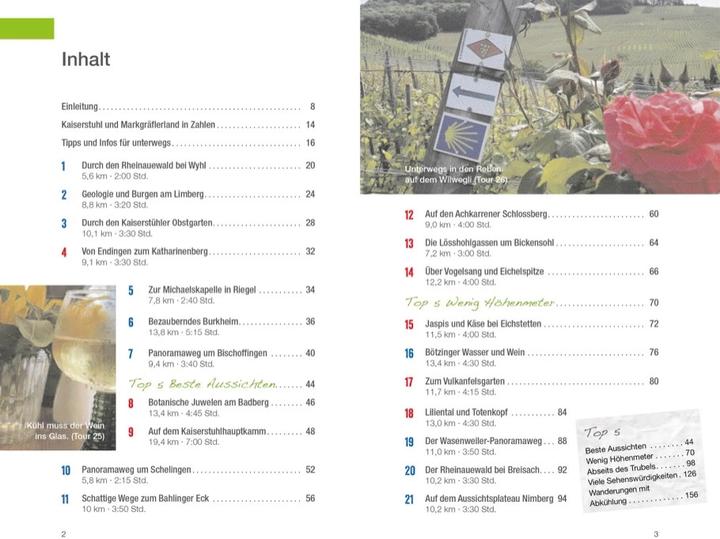Produktbild Zeit zum Wandern Kaiserstuhl und Markgräflerland (Deutsch, Rainer D. Kröll, 2022)