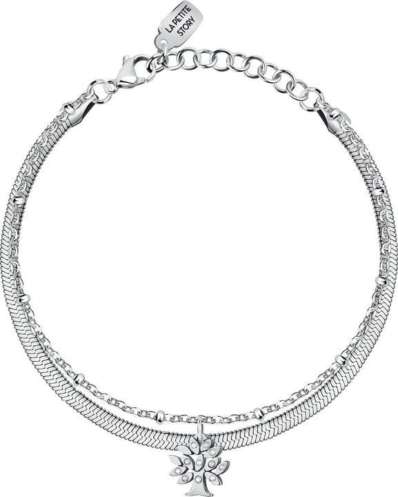 Immagine prodotto La Petite Story Bracciale con l'Albero della Vita (19 cm, Acciaio inossidabile)