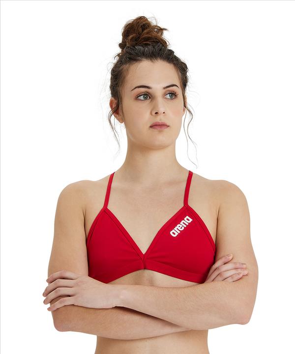 Actual product image Arena W Team Swim Top Tie Back Solid (38)