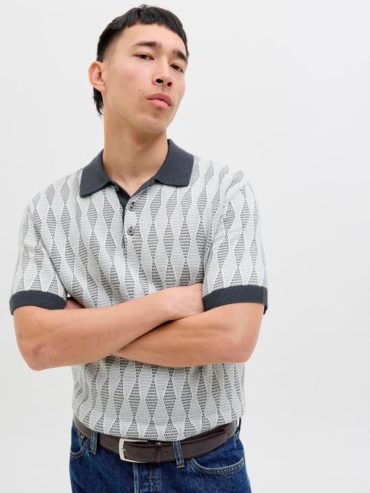 Actual product image Jack & Jones Kariert Poloshirt Poloshirt (L)