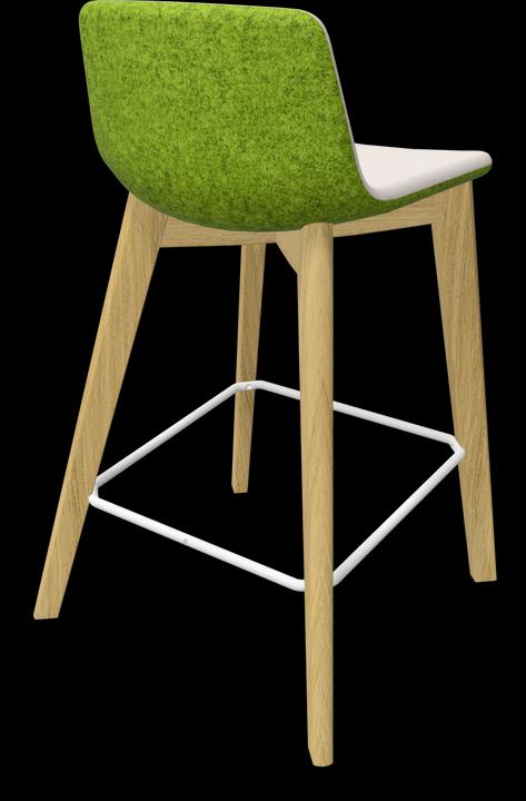 Actual product image Narbutas Twist & Sit Bar Stool
