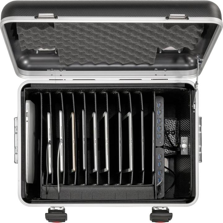 Produktbild Parat PARAPROJECT Case TC10 TwinCharge für 10 Tablets bis 32,77cm 12.9" iOS/And/Win Charge Only schwarz