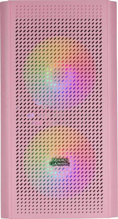 Image du produit Mars Gaming Boitier Mini Tour Micro Atx Mc300 RGB Avec Panneau Vitré (Rose) (mATX, Mini-ITX)