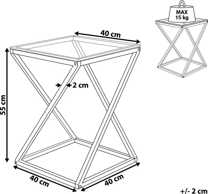 Produktbild Beliani Beverly (40 x 55 cm)