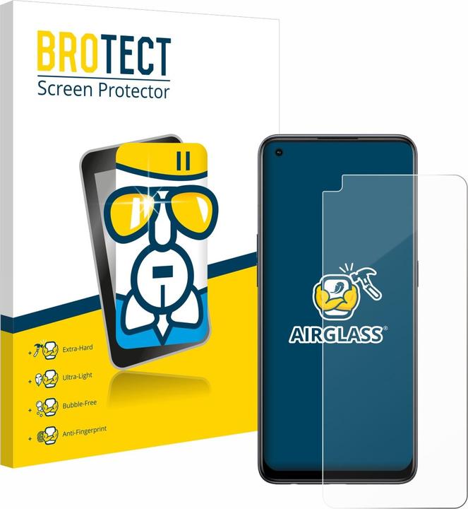 Produktbild BROTECT AirGlass Panzerglasfolie (1 Stück, Oppo Reno 8T)