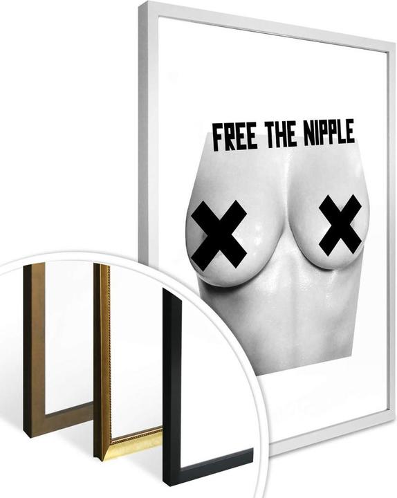 Immagine prodotto Trenddeko Liberare il capezzolo (80 x 100 cm)