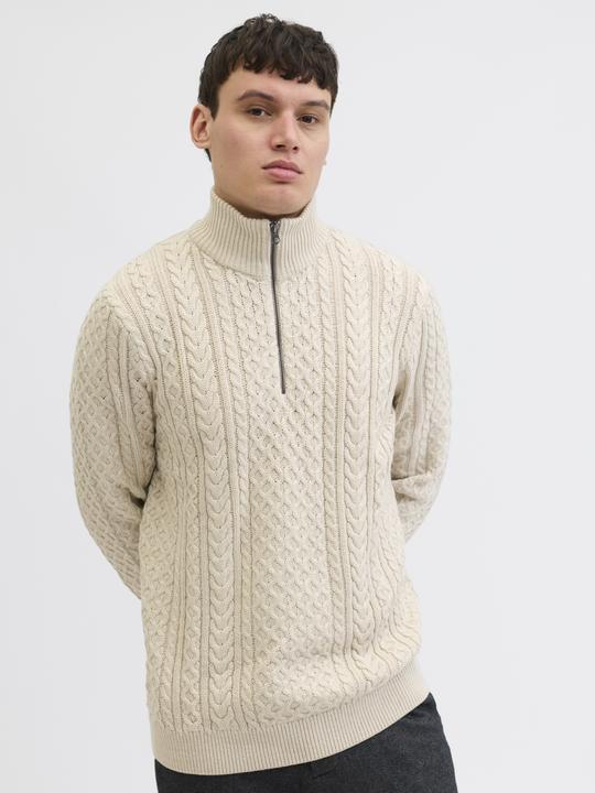 Produktbild Jack & Jones Jprblusean Knit Cable Half Zip Sn (XXL)