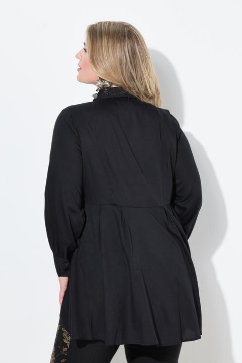 Produktbild Miamoda Bluse, A-Linie, Quernaht mit Zierfalten, gerundeter Saum (46)