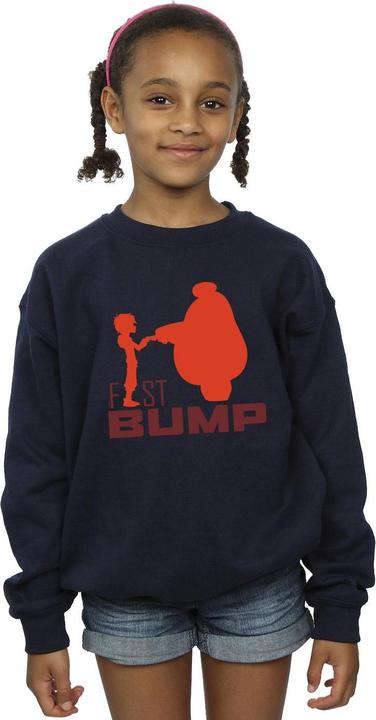 Produktbild Disney Big Hero 6 Baymax Fist Bump Cutout Sweatshirt Mädchen (116)