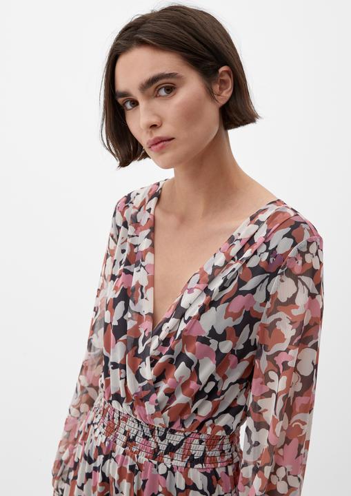 Image du produit s.Oliver Kleid Meshkleid mit Smok-Details (40)